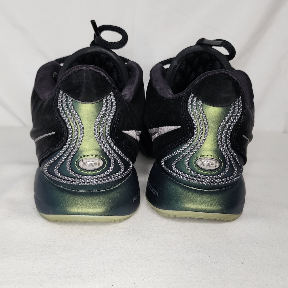 Nike Zoom Basketball Shoes Low Top Performance Black Sneakers Size 9 - Picture 4 of 8